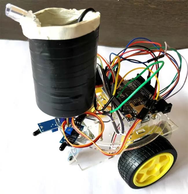 Fire Fighting Robot