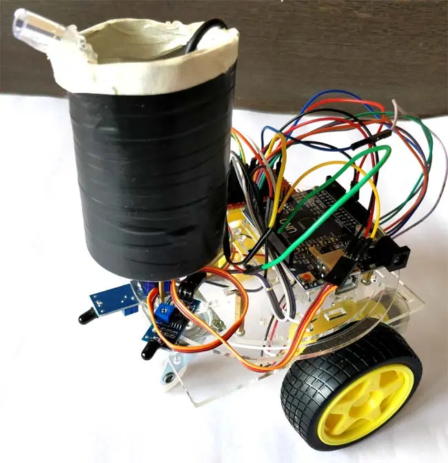 Fire Fighting Robot